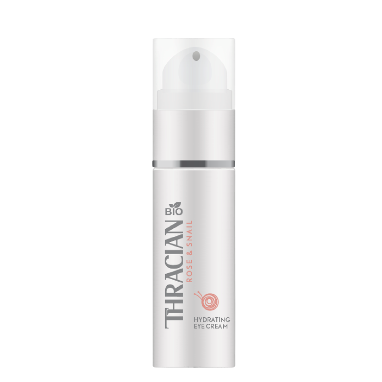 Околоочен крем с био розово масло и екстракт от охлюв, 30 мл